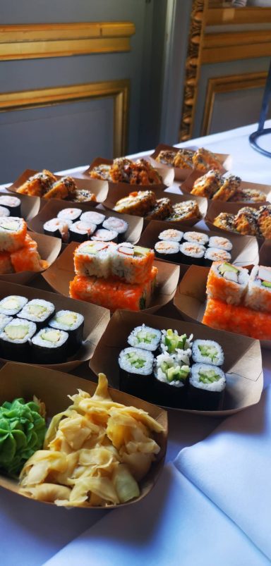 品种繁多的日本寿司
